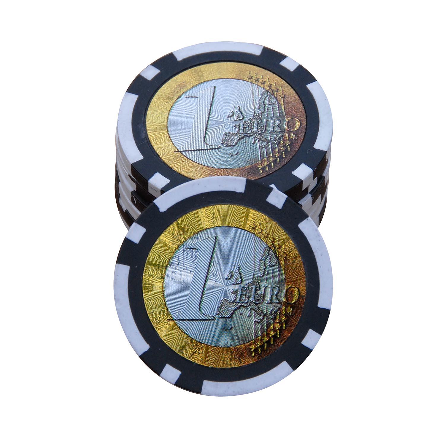 1 euro poker chips