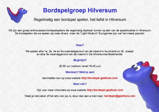 Fyer Bordspelgroep Hilversum - Beurzen